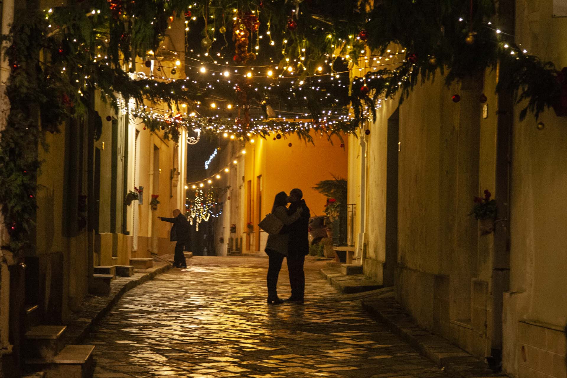 Il presepe di Guagnano attraverso l'arco degli innamorati 11 presepe vivente guagnano